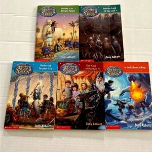 Bundle Of FiveThe Secrets of Droon Tony Abbott Chapter Books 2, 7, 12, 13, & 20